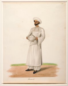 Khansama avec une soupière, c.1846 - Shaik Muhammad Amir of Karraya